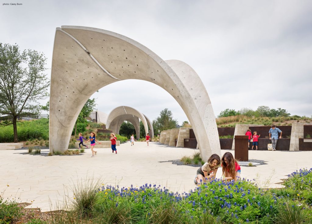 Confluence Park with children during daylight