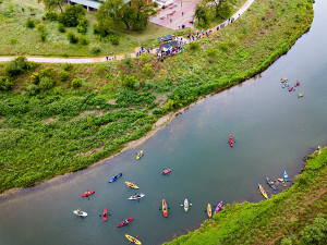 Flotilla in the River