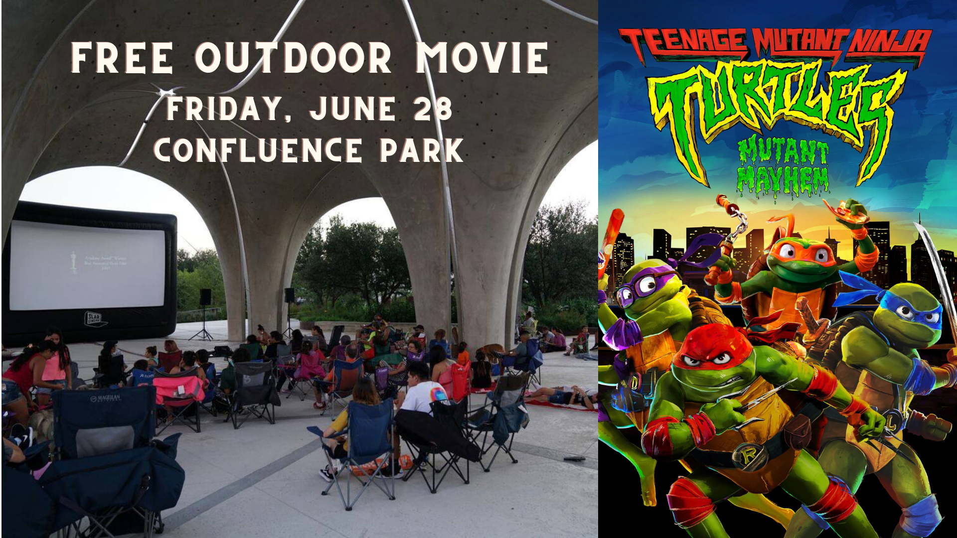 Outdoor Cinema Series: Teenage Mutant Ninja Turtles - Mutant Mayhem